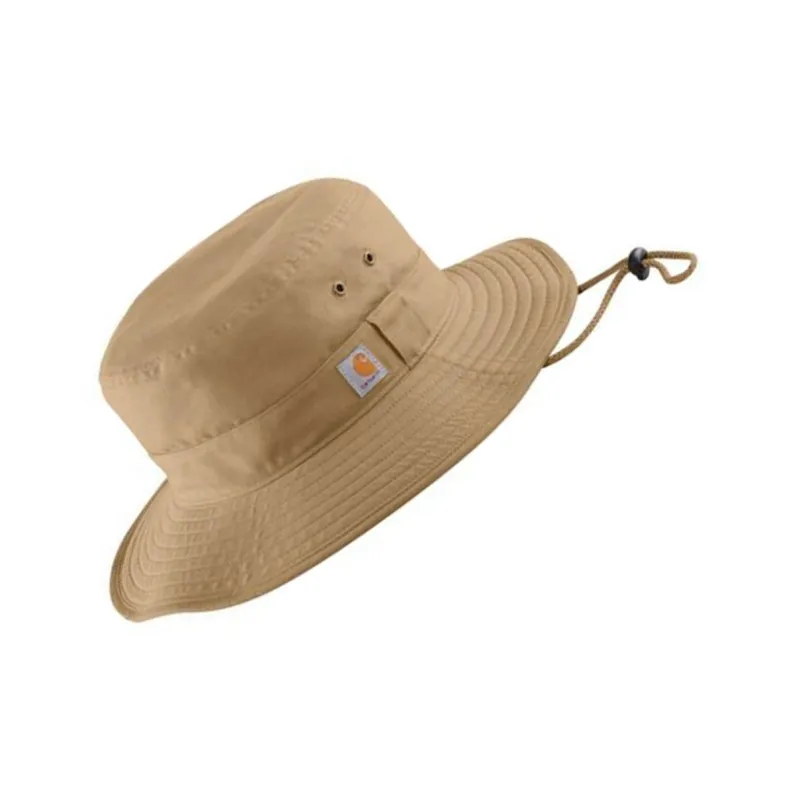 Carhartt Cotton Canvas Bucket Hats Unisex Brown-2