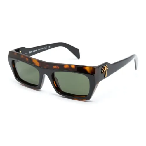 PALM ANGELS Eyewear Empire Rectangular Sunglasses