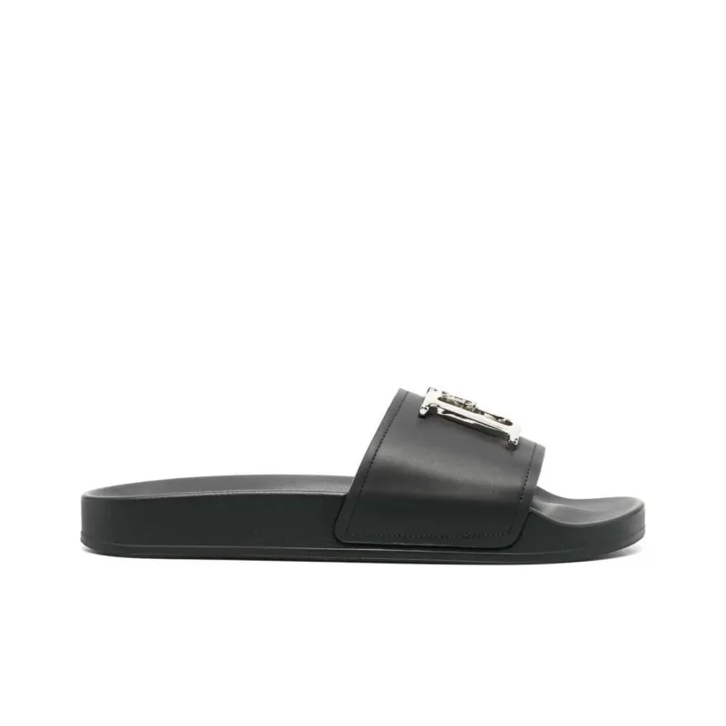 DSQUARED 2 Logo Plaque Slip On Slides Women's-1