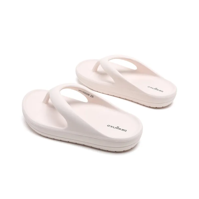 EXULL Q Flip Flops Unisex White-3