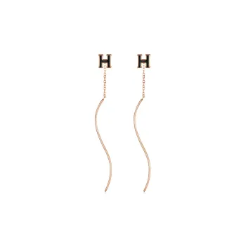 WINY S925 Silver Drop Earrings Women's