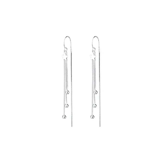 QIMEILA 925 Sterling Silver Drop Earrings Women's-0