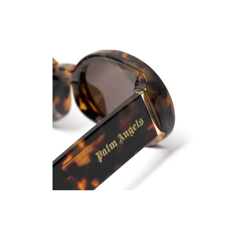 PALM ANGELS Gilroy Oval frame Sunglasses-2