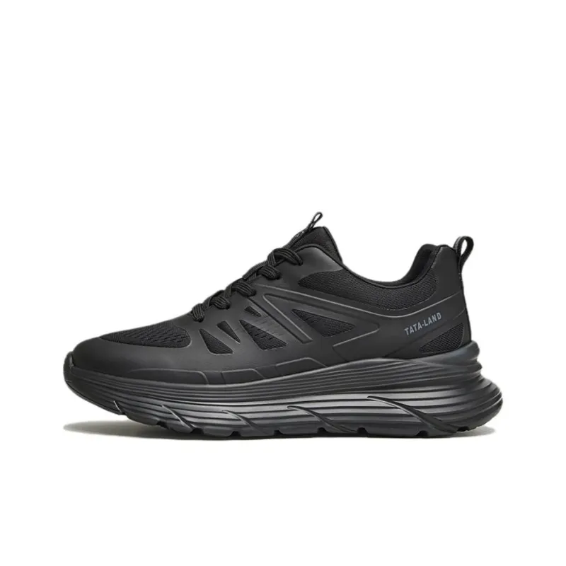 TATA Casual Shoes Men Low Top Solid Color-5