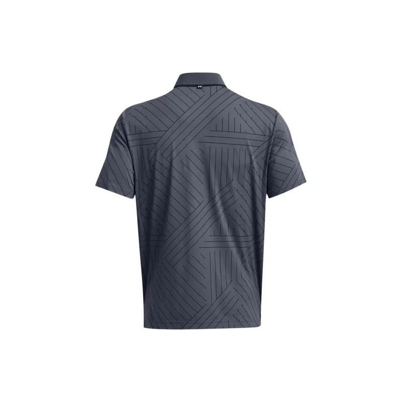 Under Armour UA Iso Chill Edge Polo Shirt Men's Tangpul Gray-1