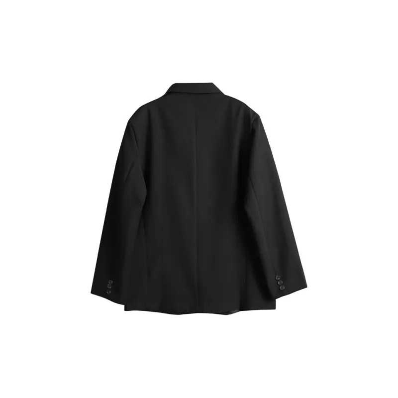 GSUE Business Suits Coats Unisex Black-1