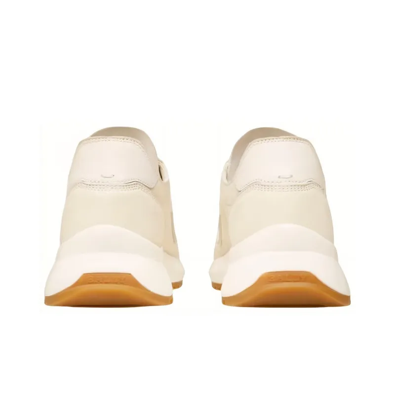 BALLY Demyl Slip Resistant, Abrasion Resistant, Lightweight Low Top Casual Shoes Women's White-3