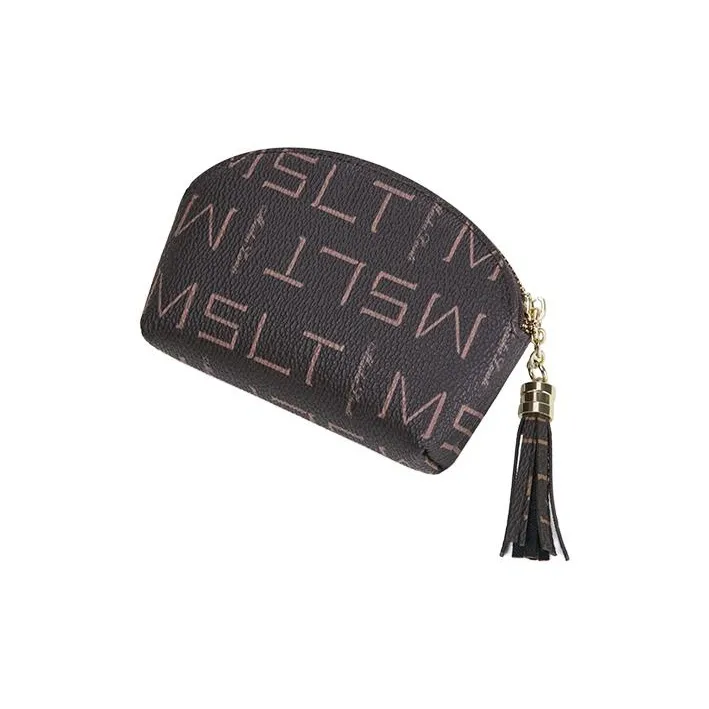 MashaLanti PVC Wallet Mini Women's Coffee/Coffee-2
