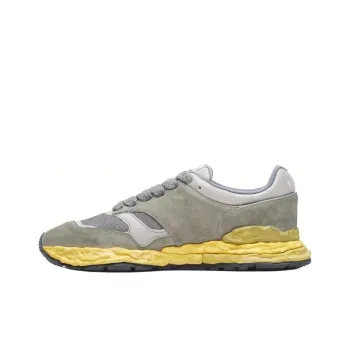 MIHARA YASUHIRO George Panelled Suede Sneakers
