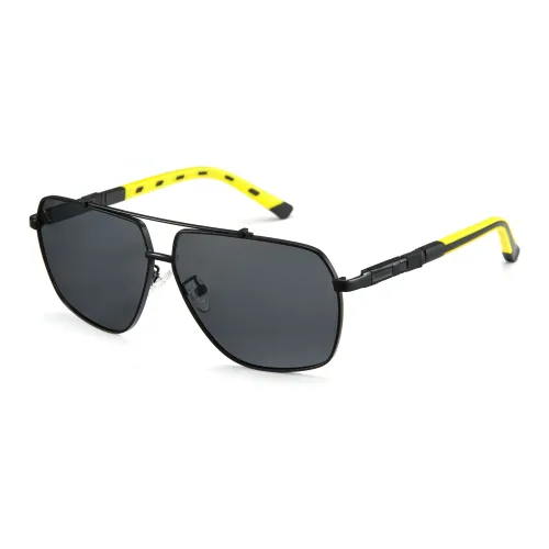 GUCCI Injection Molded Aviator Sunglasses Womens Black
