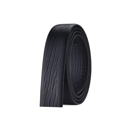 BISON DENIM Genuine Leather Pure Body Top Grain Cow Leather Belts Men's