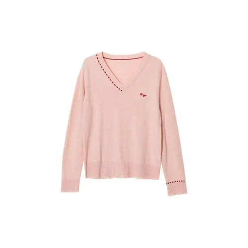 D.SIGN Sweaters Women's Cherry Blossom Cheese