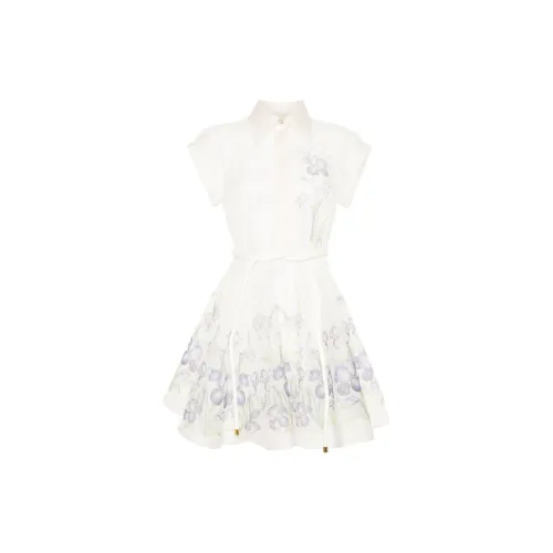 Zimmermann Natura Flip Floral-print Minidress