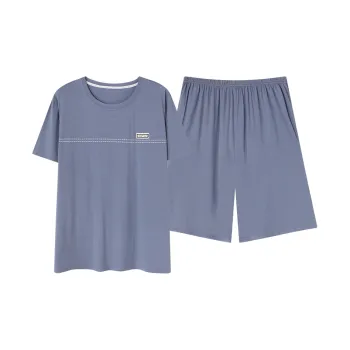 Follow The United States Pajama Set Men's Blue