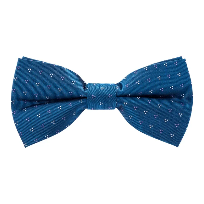 HLA Mulberry Silk Bow Tie Men's-0