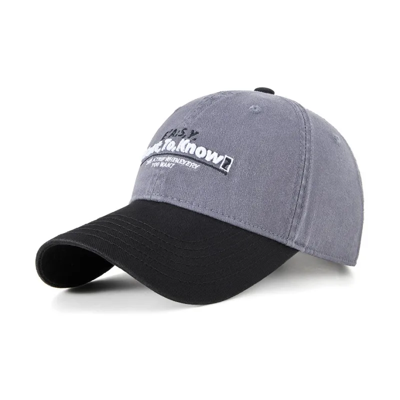 PISHUSHU Cotton Baseball Caps Unisex 7 Colors-1