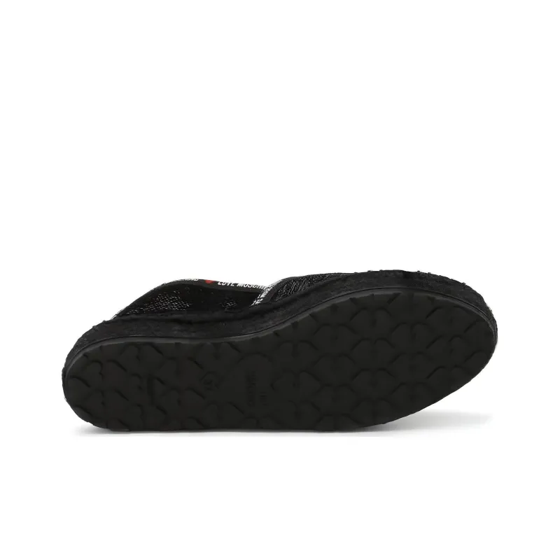 LOVE MOSCHINO Espadrilles Women's Black-3