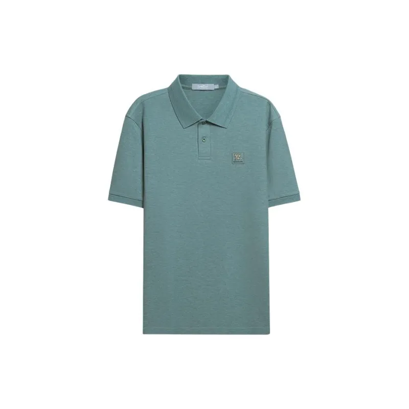 GOLDLION 23 Spring And Summer Polo Shirt Loose Fit With Micro Elasticity Men's Multiple Colors-1