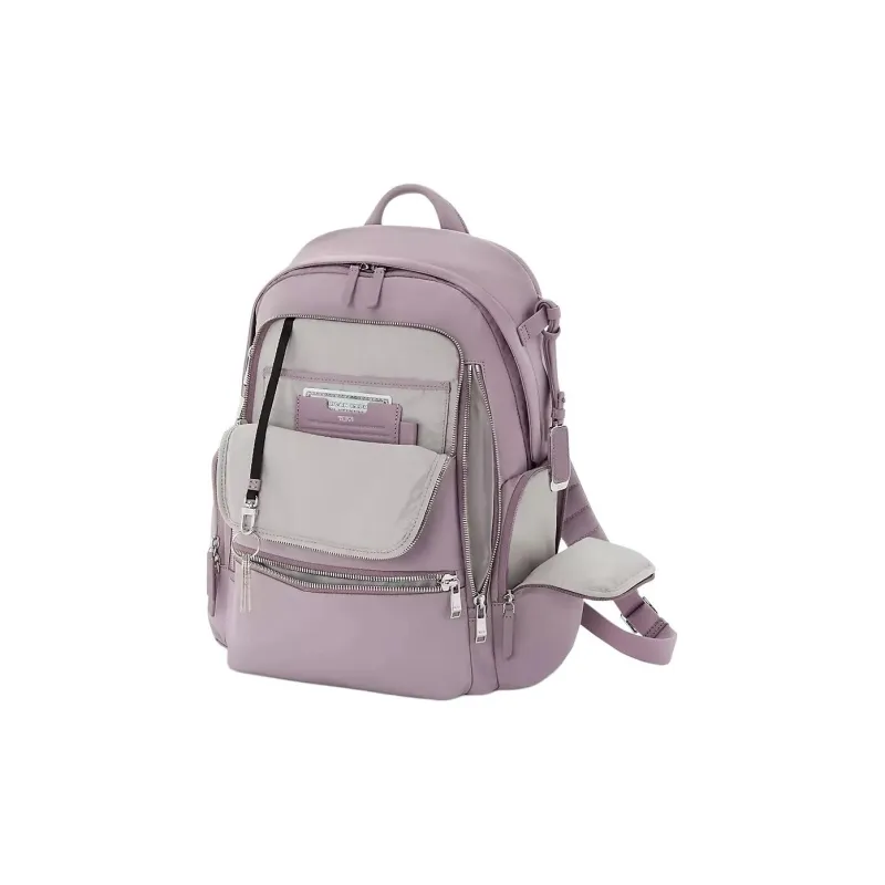 TUMI Nylon Backpack Medium Size Unisex Lilac Purple-7