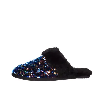 UGG Scuffette II Wrap-toe Slippers Women's Black