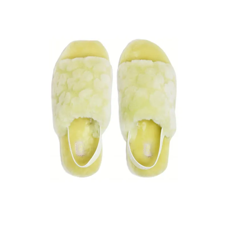 UGG Fluff Yeah Poppy Slide Pollen Poppy Women's-1