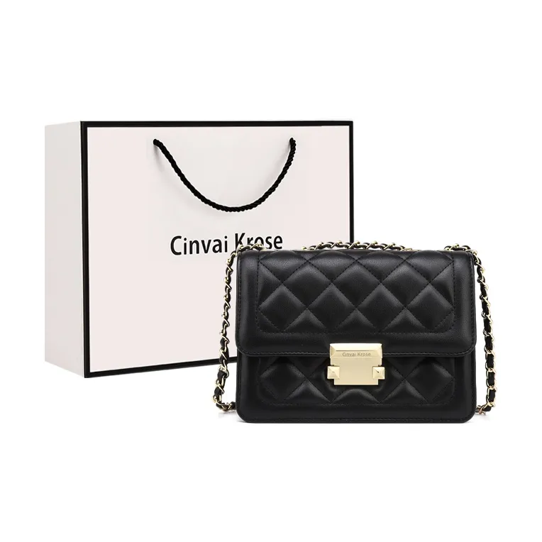 CinvaiKrose Cow Leather With Microfiber Shoulder Bag, Crossbody Bag, Shoulder Bag Small Size Women's-8