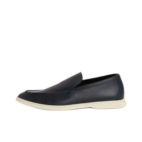 Loro Piana Summer Walk Loafers Men's Black