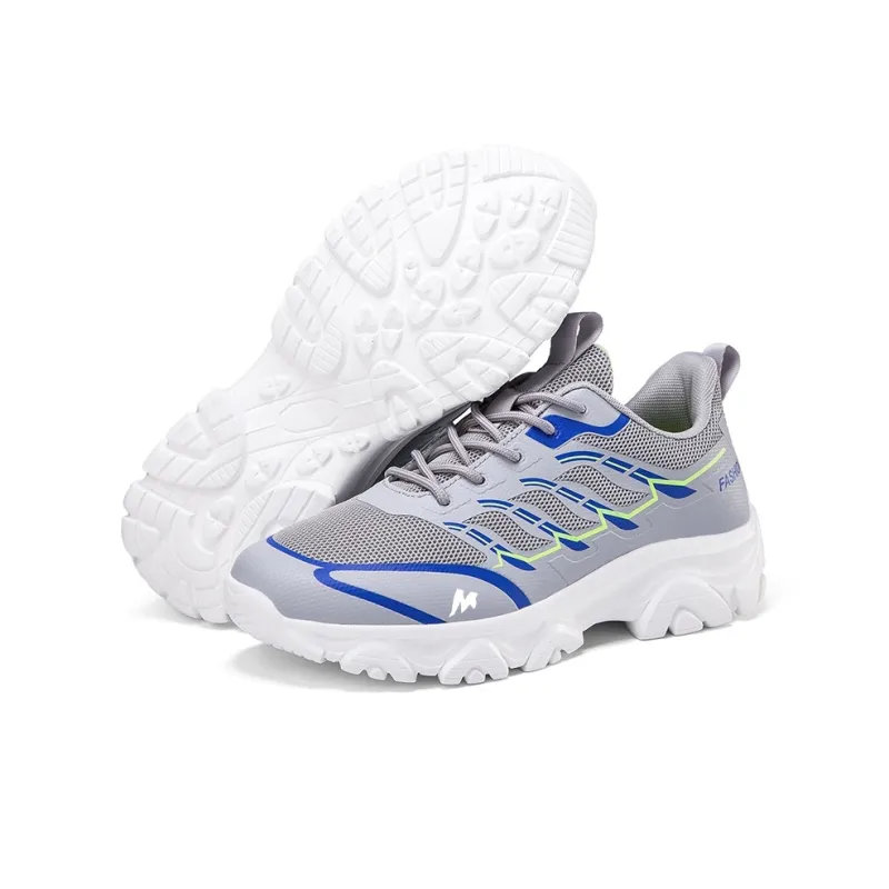 Scout Wolf Low Top Outdoor Casual Shoes Men's Gray Blue-3