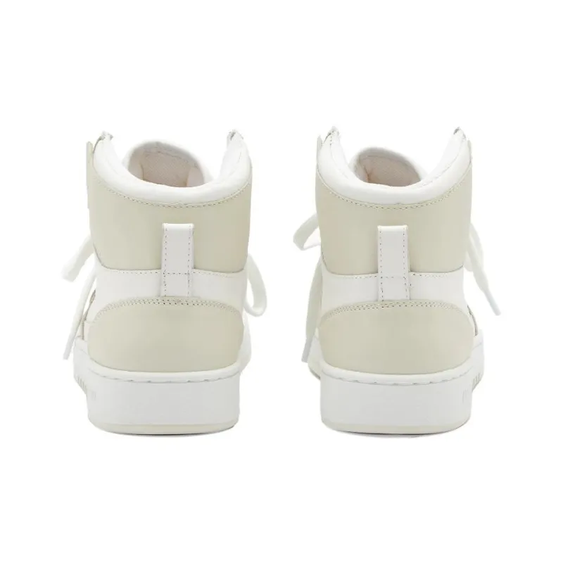 Axel Arigato High Top Skateboard Shoes Women's Ecru-4