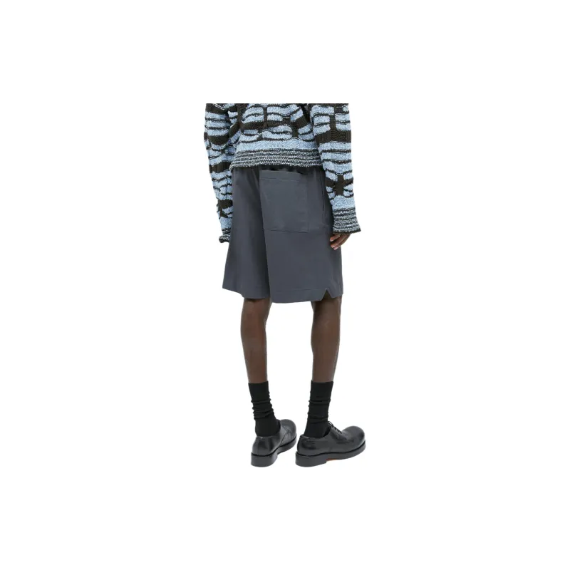 Bottega Veneta Layered Elastic Waistband Shorts-1