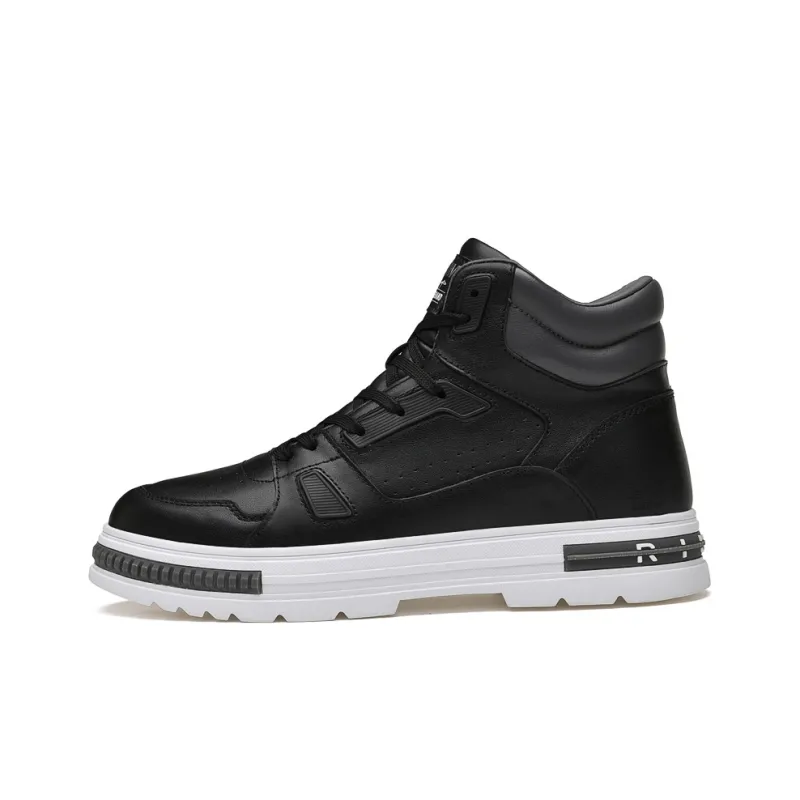 The Bull's House Cushioning Wear-Resistant High-Top Skateboard Shoes Unisex-5