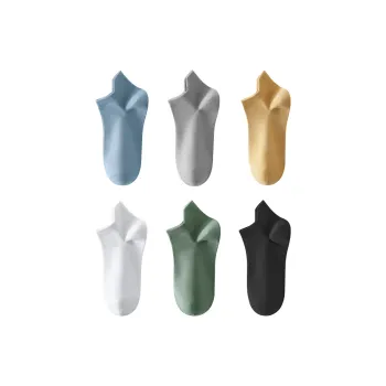 H YXIANG Ankle Socks Men's 6 Pack