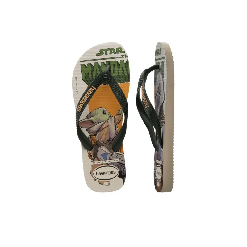 Havaianas Star Wars Flip Flops Men's Beige-4
