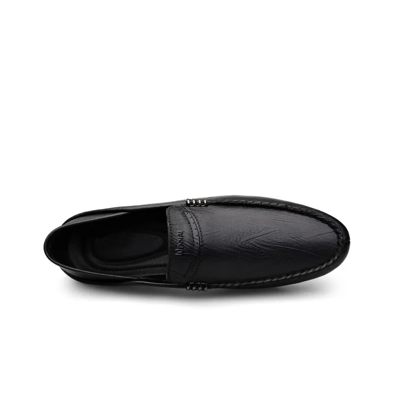 Wen Nai Beanie Shoes Men's Black-4