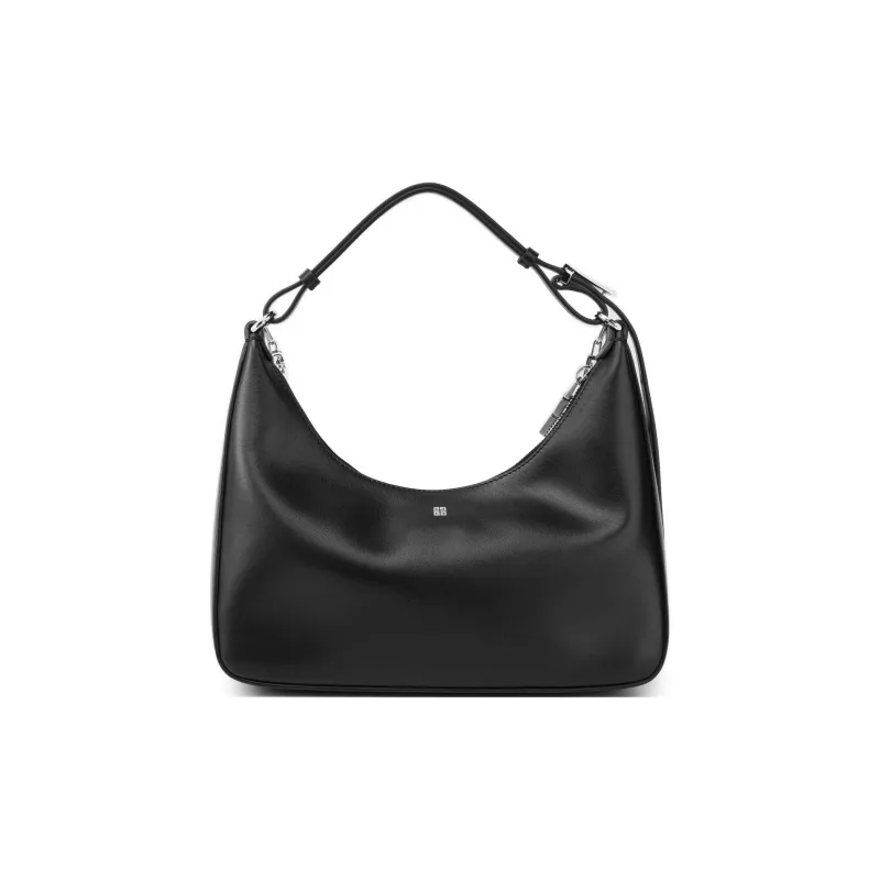 Givenchy Moon Cut Out Shoulder Bag Small Black-5