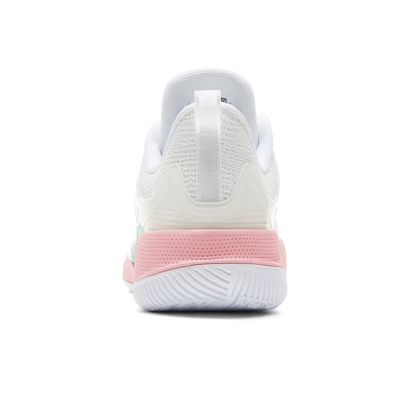 PEAK Basketball Shoes Men Low Top Baymax/Pink-4