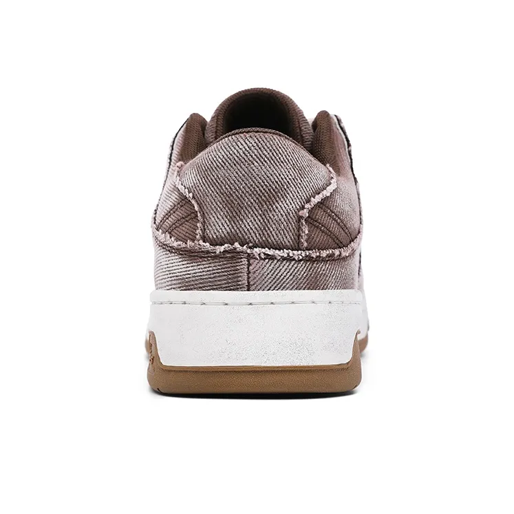 Dickies Low-Top Skateboard Shoes Men's Brown-3