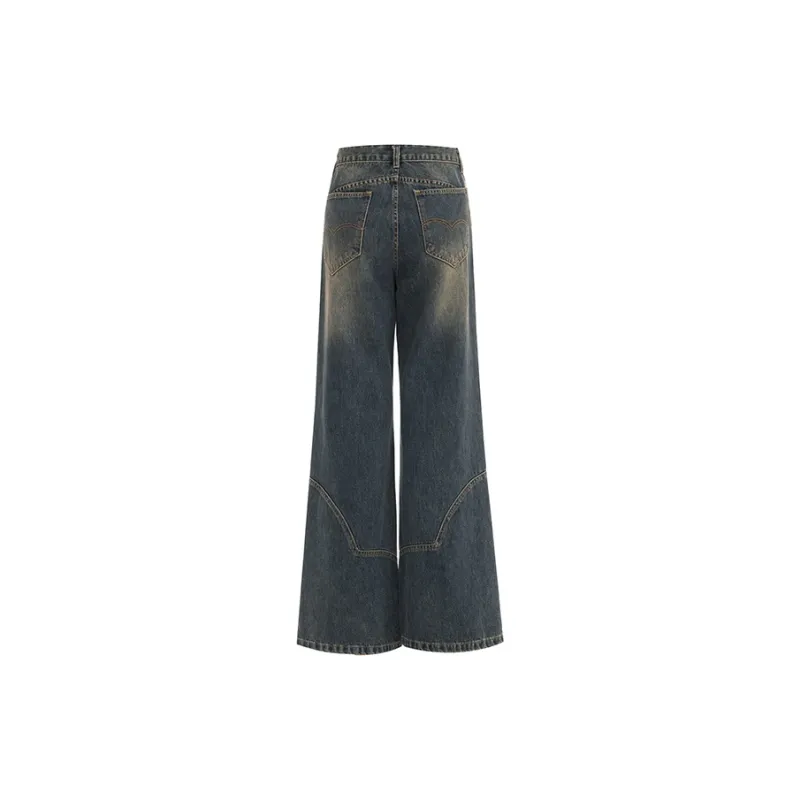 Wen Shan Bootcut Jeans Women's Cement Gray-1