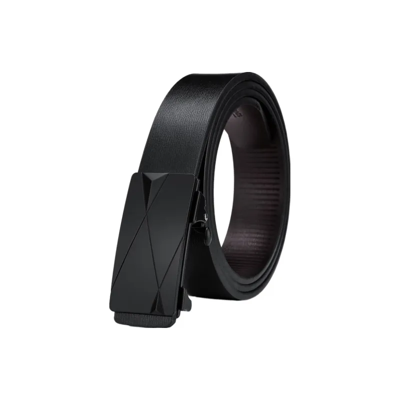 Warrior Cow Split Leather Belts Unisex Width 3.4CM-0