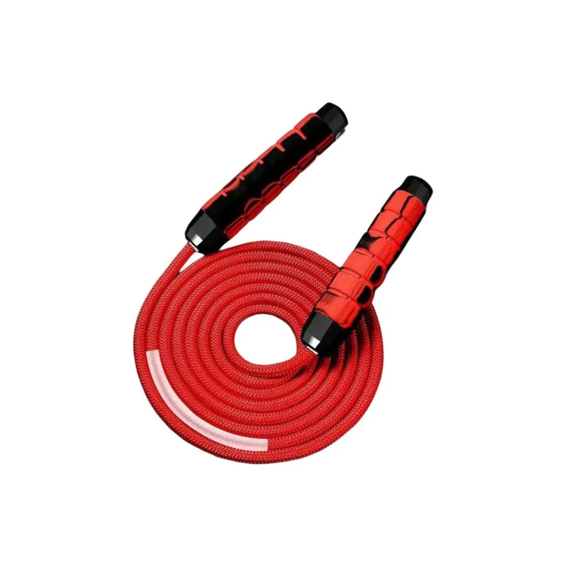 Brute Rabbit Aerobic Fat Reduction Non Countable Jump Ropes Fitness Crowd Cotton Rope, Foam Controller Cord Length 2.8m-0