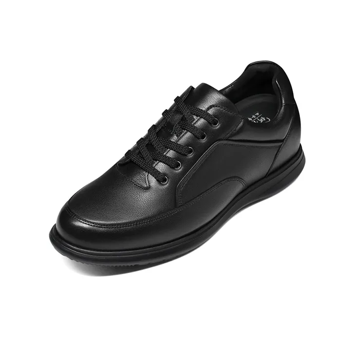 He Jinchang Casual Shoes Men Low Top Black-3