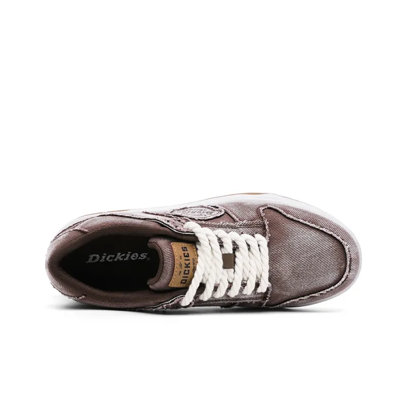 Dickies Low-Top Skateboard Shoes Men's Brown-2