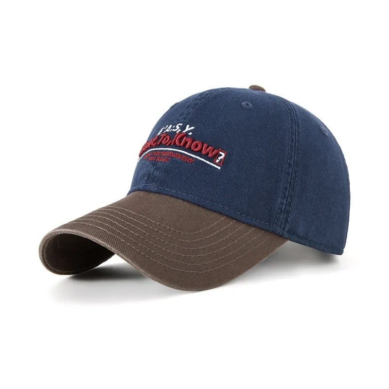 PISHUSHU Cotton Baseball Caps Unisex 7 Colors-5