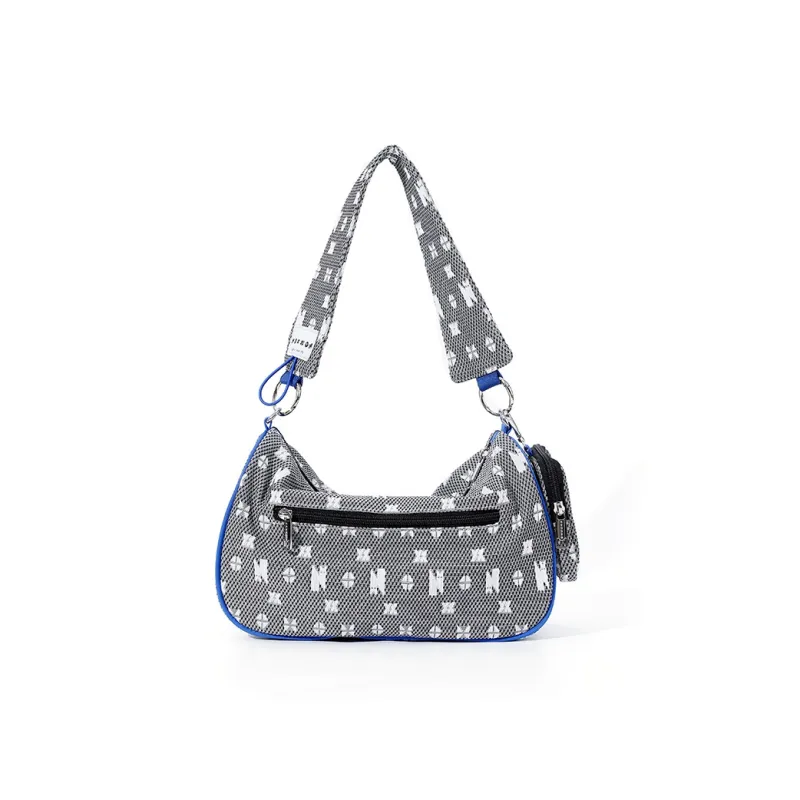 NOXXON Jacquard All Over Print Shoulder Bag Handbag Shoulder Bag Regular Women's Dark Gray-2