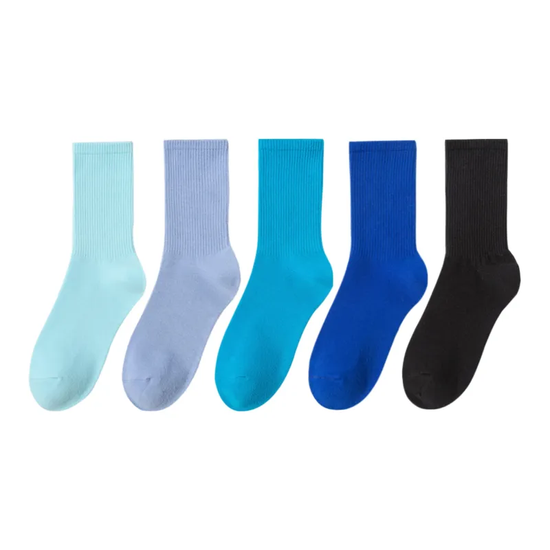 XXLLG Mid Calf Socks Women's 5 Pack-2