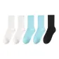 5 Pack, White+White+Light Blue+Light Blue+Black