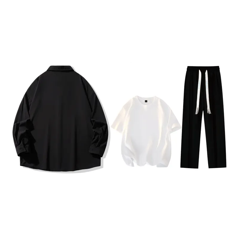 LA'T.WEEKEND Shirt Matching Set Unisex-23