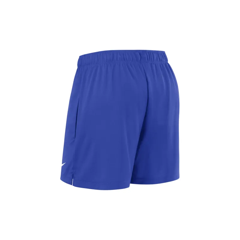 Nike Atlanta Braves Authentic Collection City Connect Sports Shorts Women's Blue-1