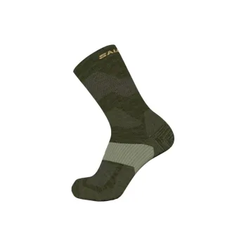 SALOMON Mid-Calf Socks Women's 1 Pack Brown