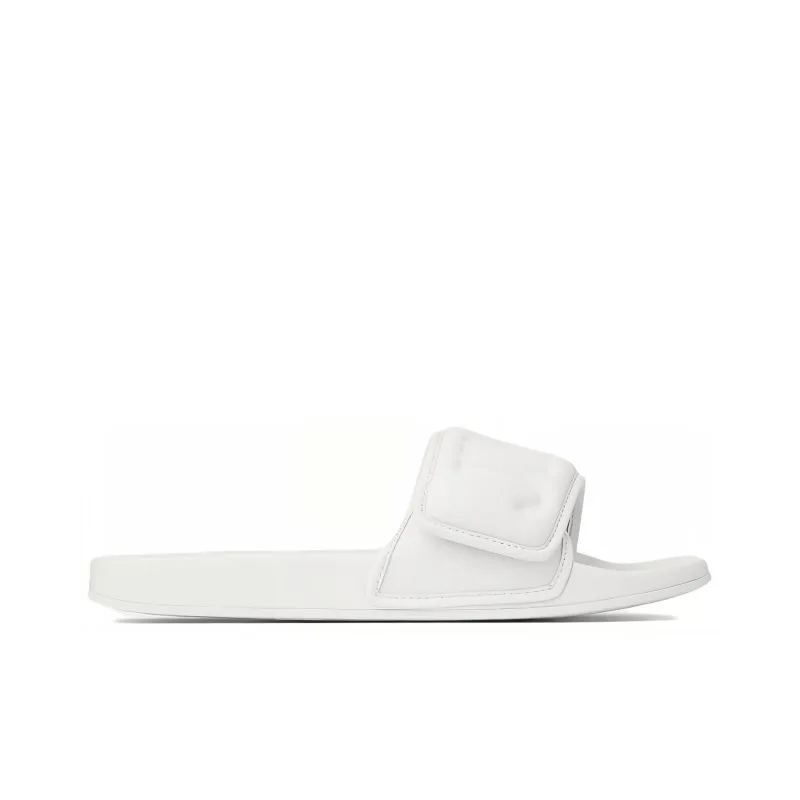 Jimmy Choo Fitz/M Logo-debossed Slides-1